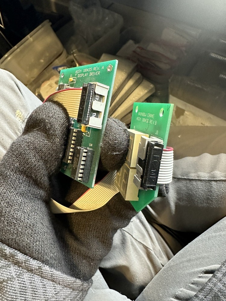 2 Rainbow crane display 2 Digital Boards Control Panel 30,36 Sugarloaf Claw SET