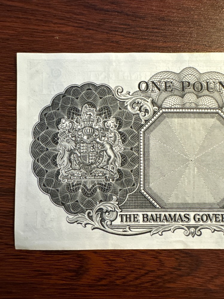 1953 Bahamas One Pound Note