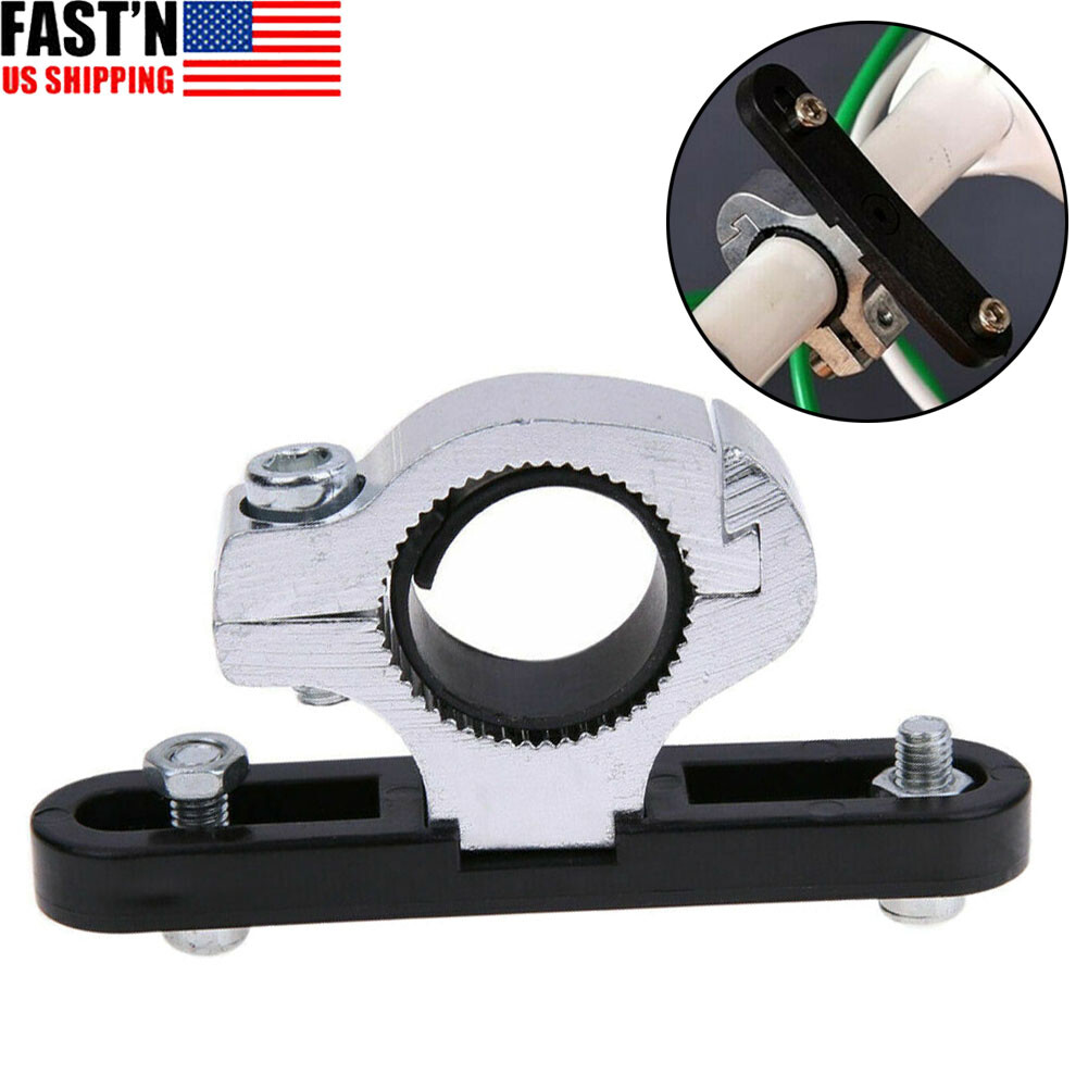 Bike Bicycle Water Bottle Cage Holder Clamp-Clip Handlebar Bracket Mount Adapter