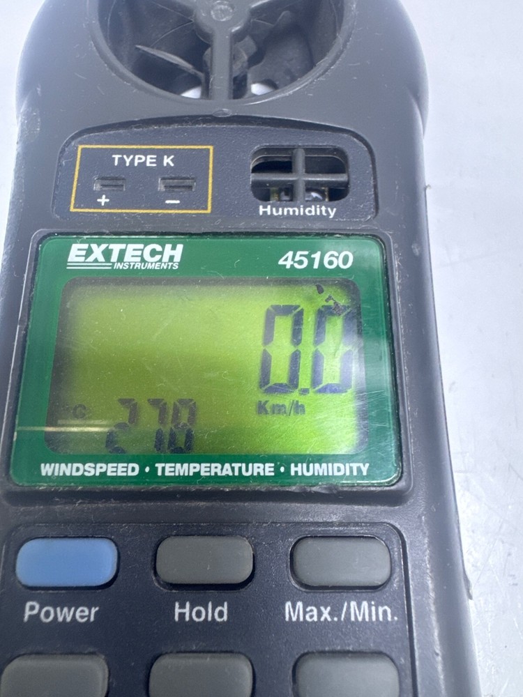 Extech 45160 3-IN-1 HYGRO-THERMO ANEMOMETER
