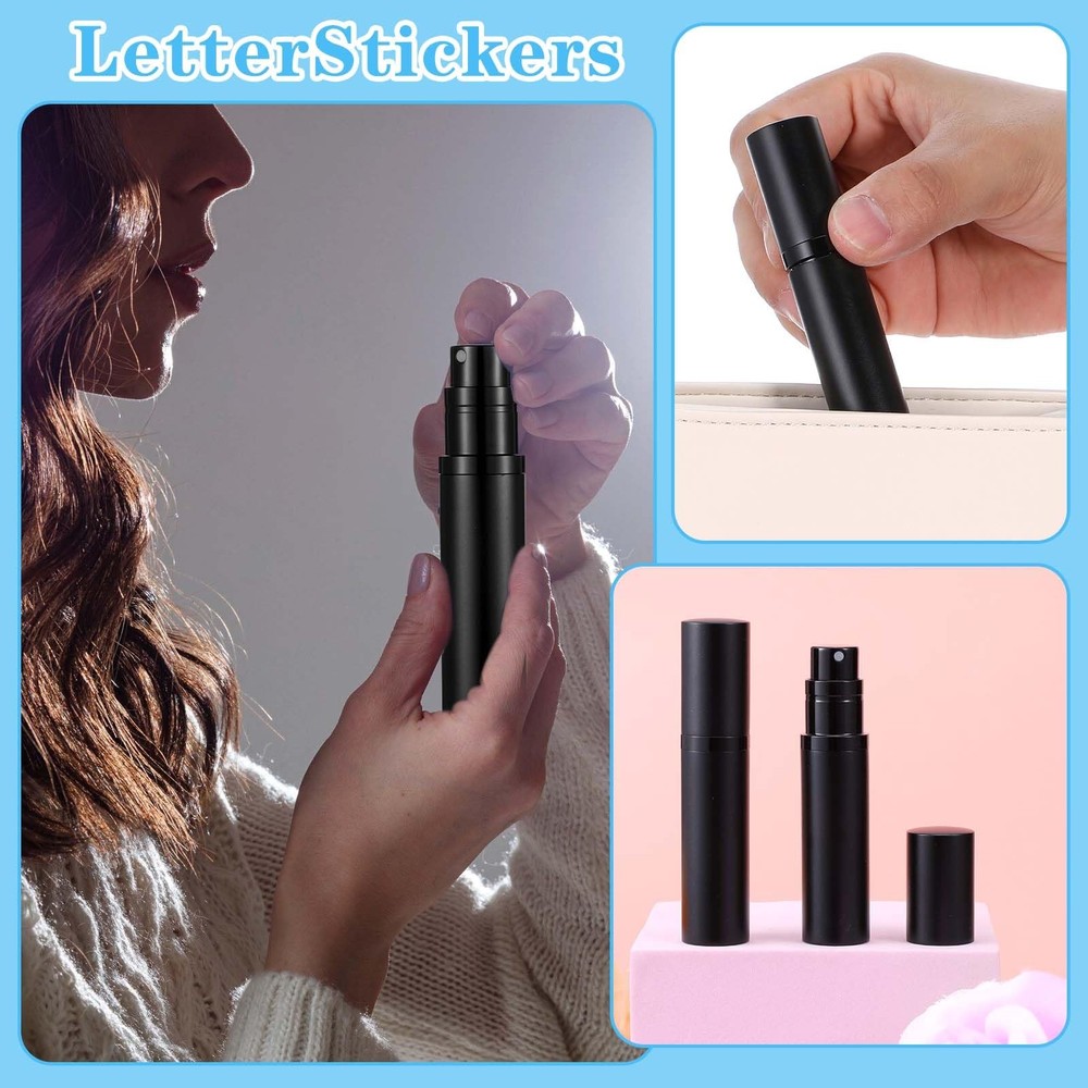 IANFAN 2 Pcs Mini Refillable Perfume Atomizer, Portable Travel Perfume...