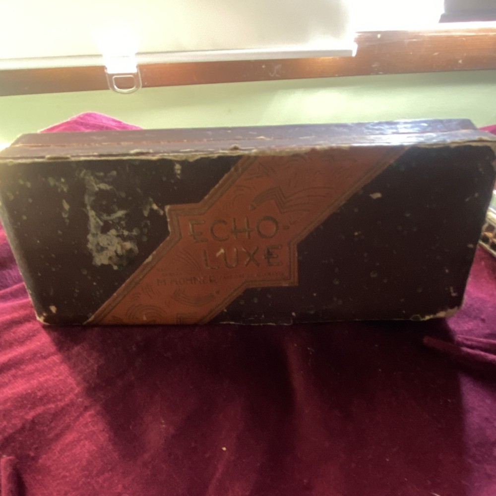 M. HOHNER ECHO-LUXE Tremolo Harmonica with Original Box