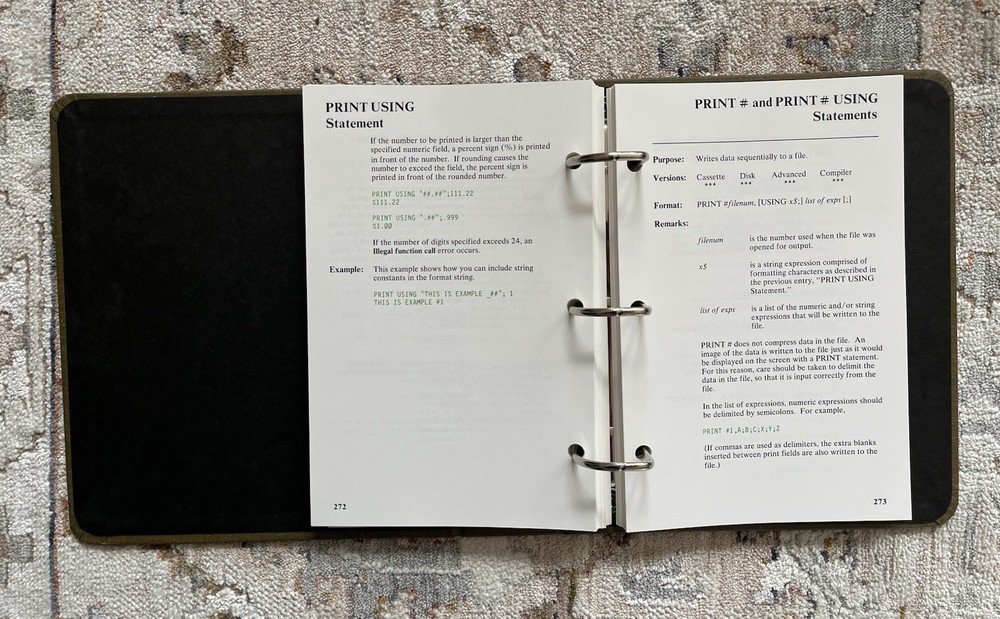 IBM 3.0 Basic PC Hardware Reference Library Manual 6361132