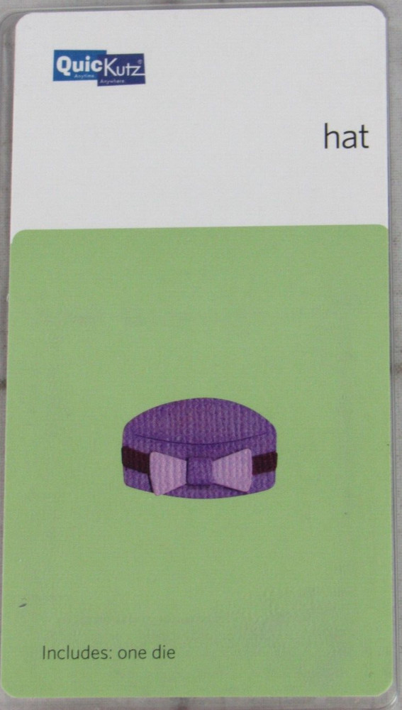 QuicKutz Hat 2x2, 1 Cutting Die Set RS-0403