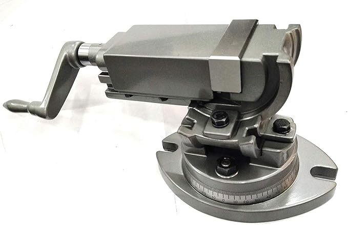 Precision Milling Vise Vice Swivel & Angle Tilting 3 way