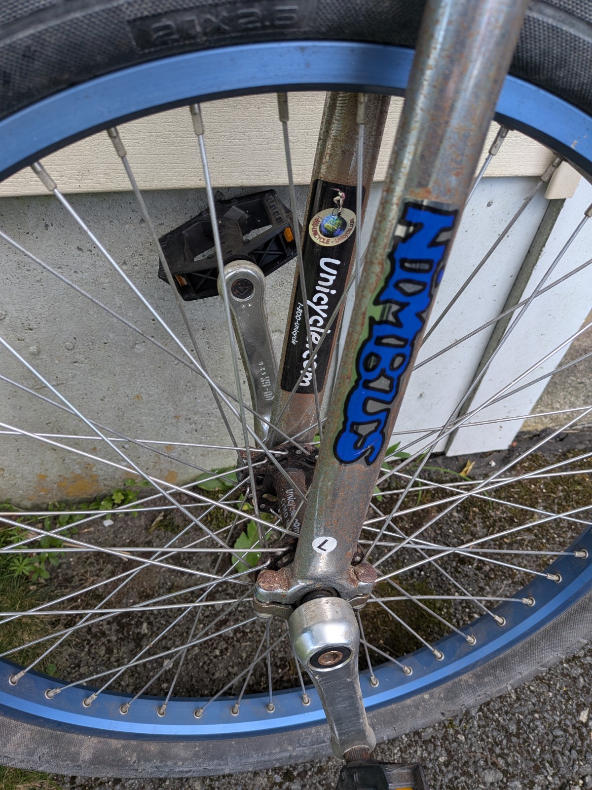 Vintage Nimbus Unicycle - Unicycle.com Mountain Uni Cycle