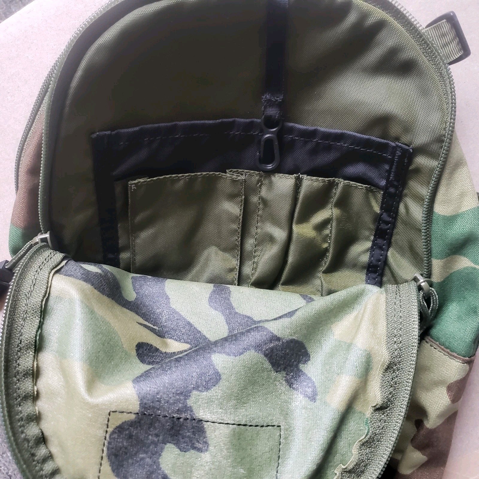 Rare Camelbak Transformer Maximum Gear Hydration Pack Backpack M81 Woodland Camo