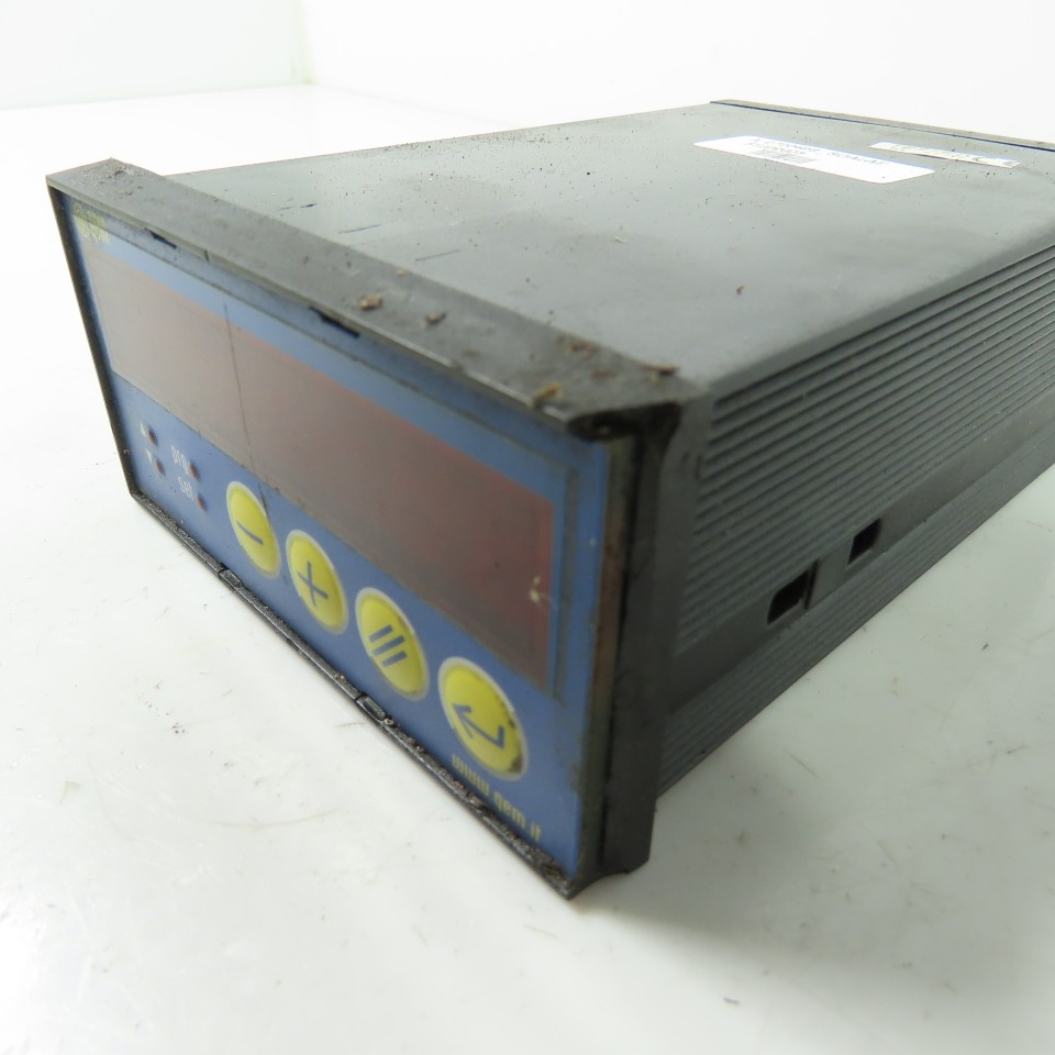 QEM HM207.04A/T018/1/E/24 Programmable Electronic Speed Regulator Panel Meter