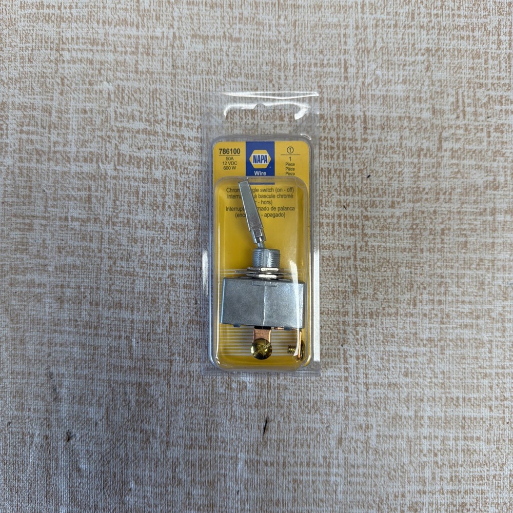 NAPA 786100 Chrome Toggle Switch