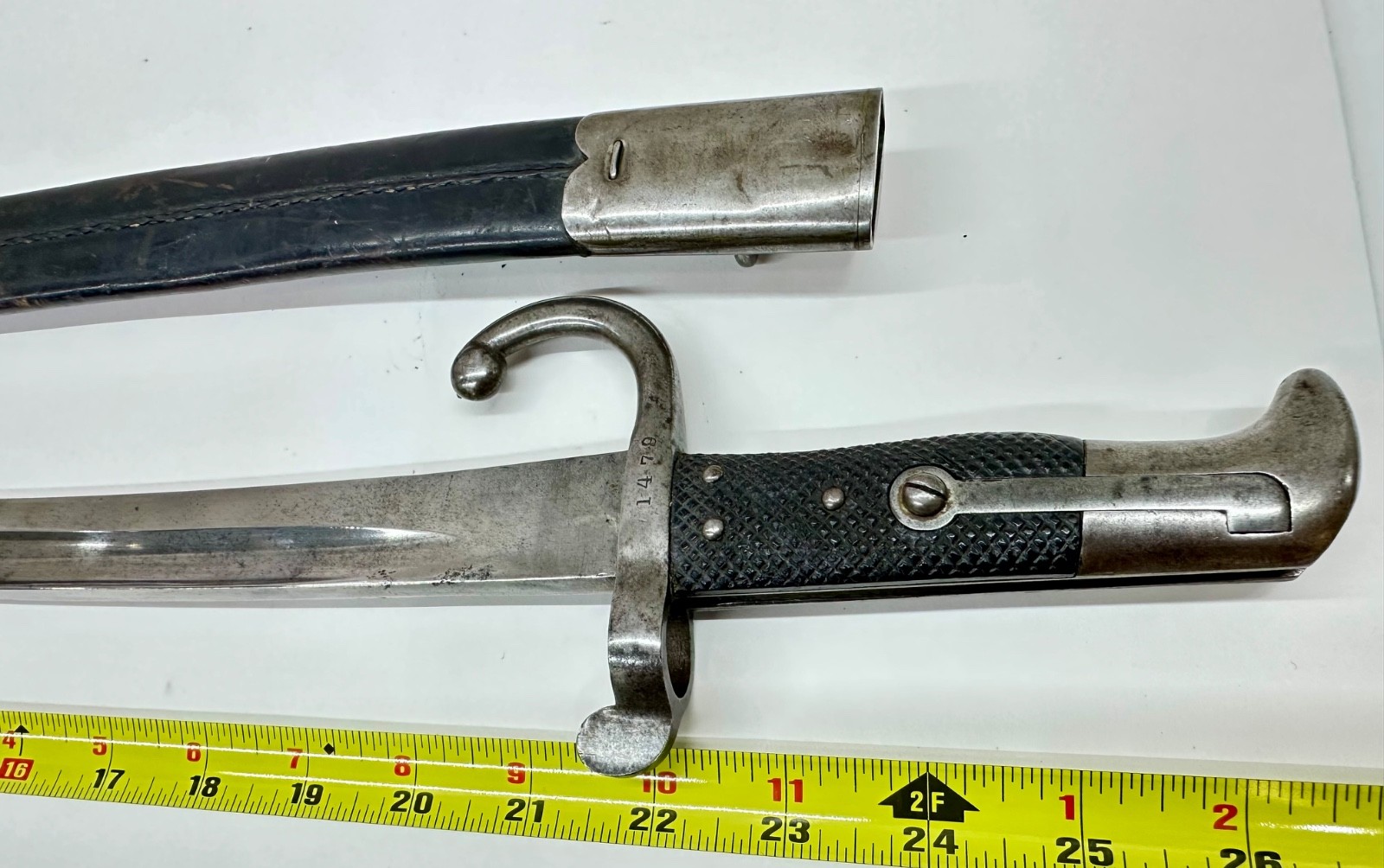 Remington 1867 Rolling Block Bayonet Sword Solingen