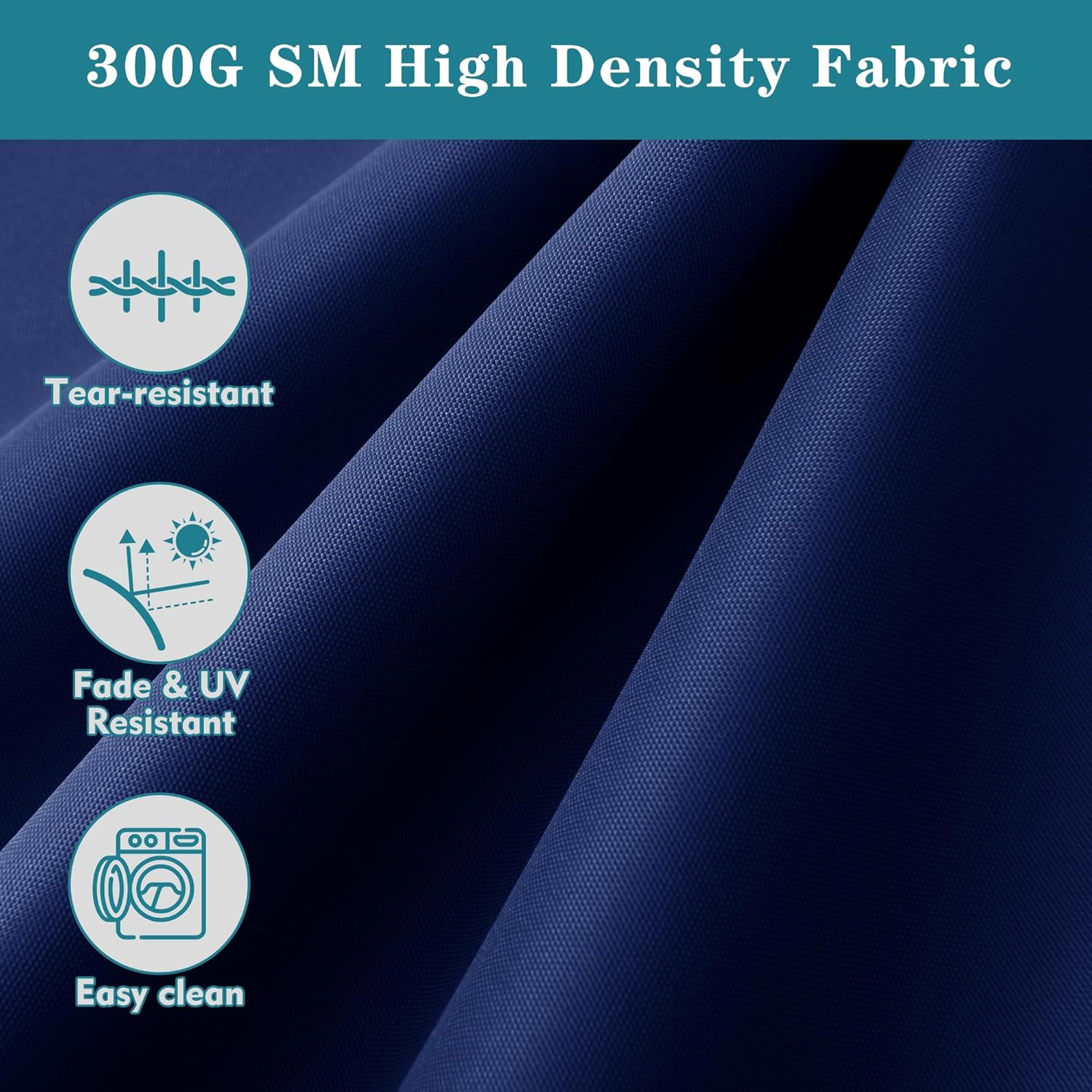 Outdoor Bench Cushions 48 X 18 Inch Thick Waterproof Porch Swing Cushions with T