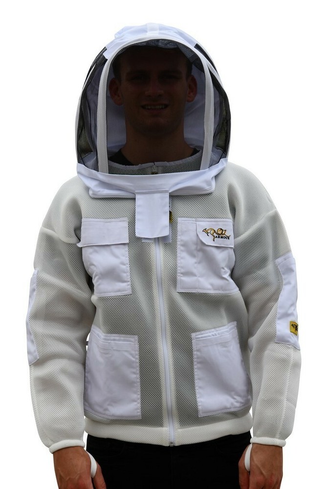 BEEKEEPING JACKET "OZ ARMOUR" VENTILATED DOUBLE LAYERS SUPER COOL