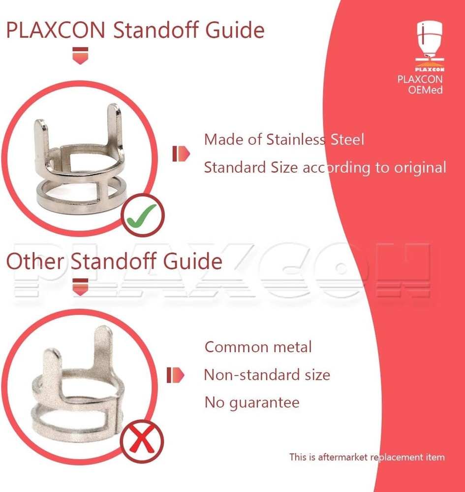 Precision Compact Standoff Guide for AG60 SG55 Plasma Torches - Easy Install