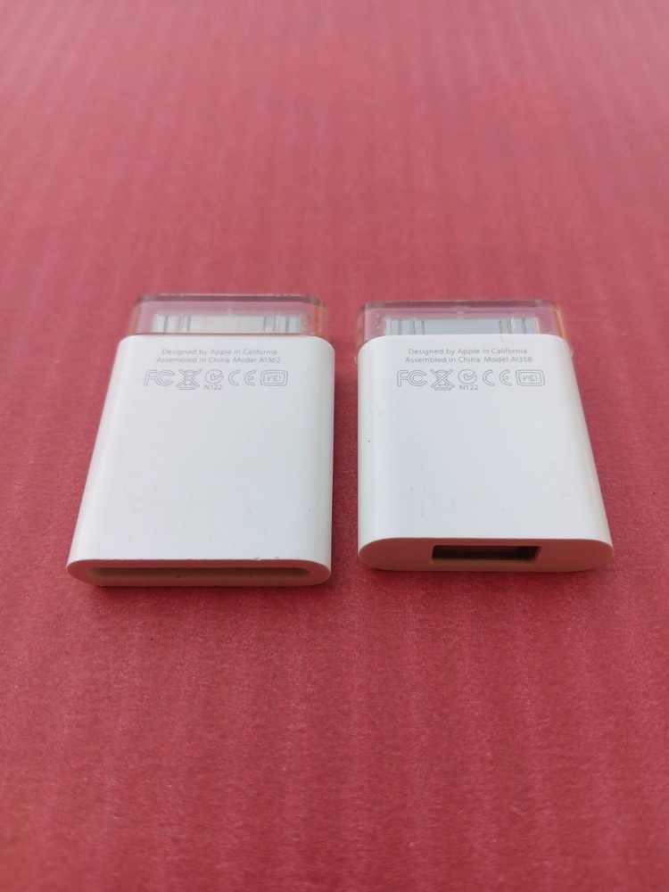 GENUINE APPLE iPad Camera Connection Kit A1358 A1362 SD Card Reader USB White