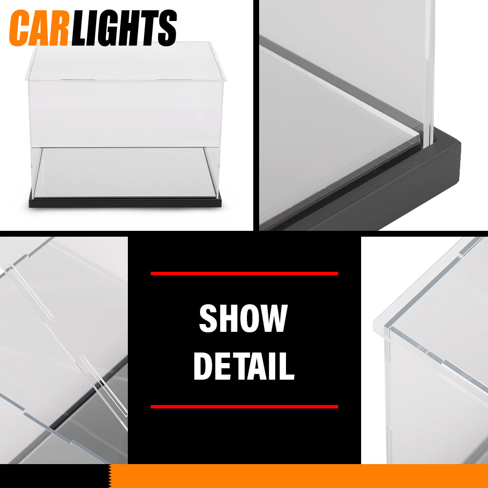 Clear Single Boxing Glove Horizontal Display Case
