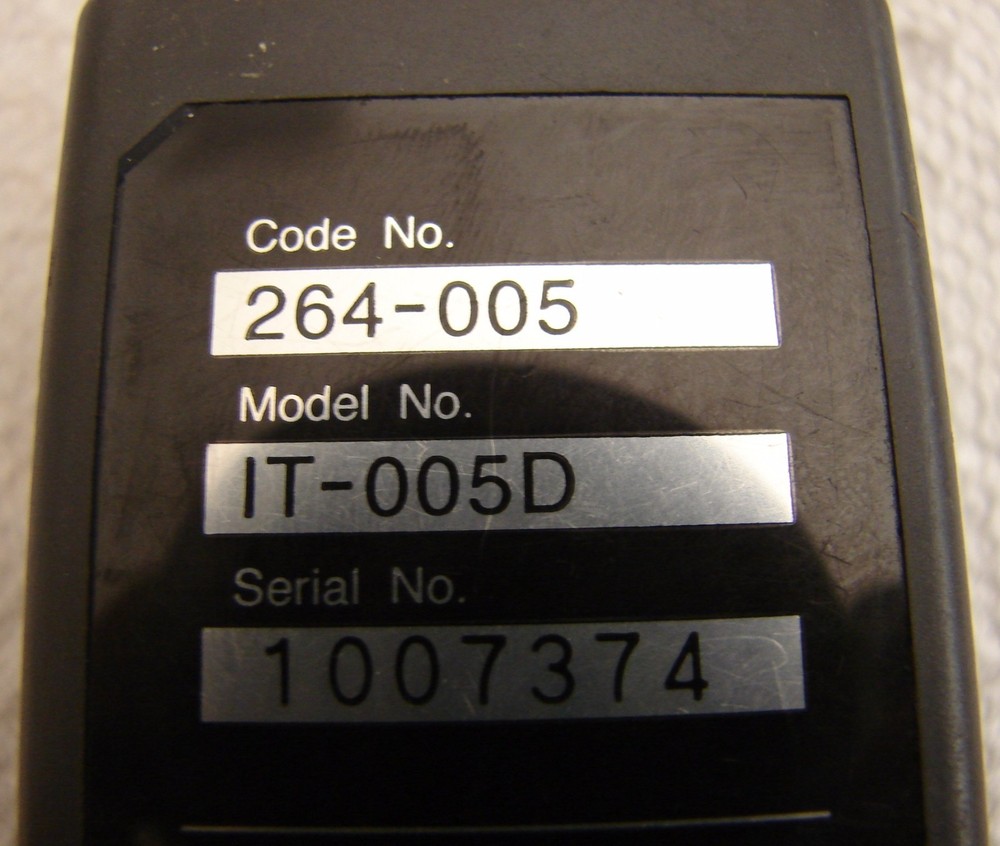 Mitutoyo 264-005 Input Tool for Keyboard IT-005D