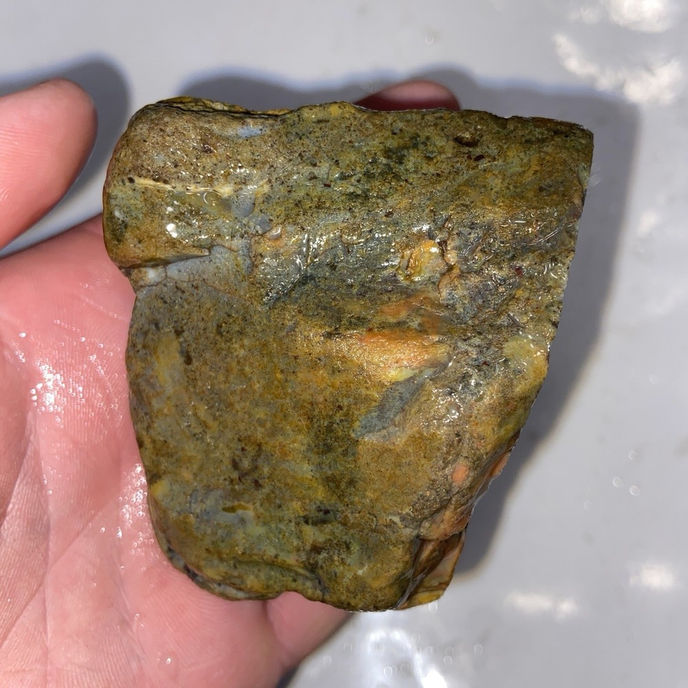 Rainbow Jasper Lapidary Rough Stone 14.33 Oz