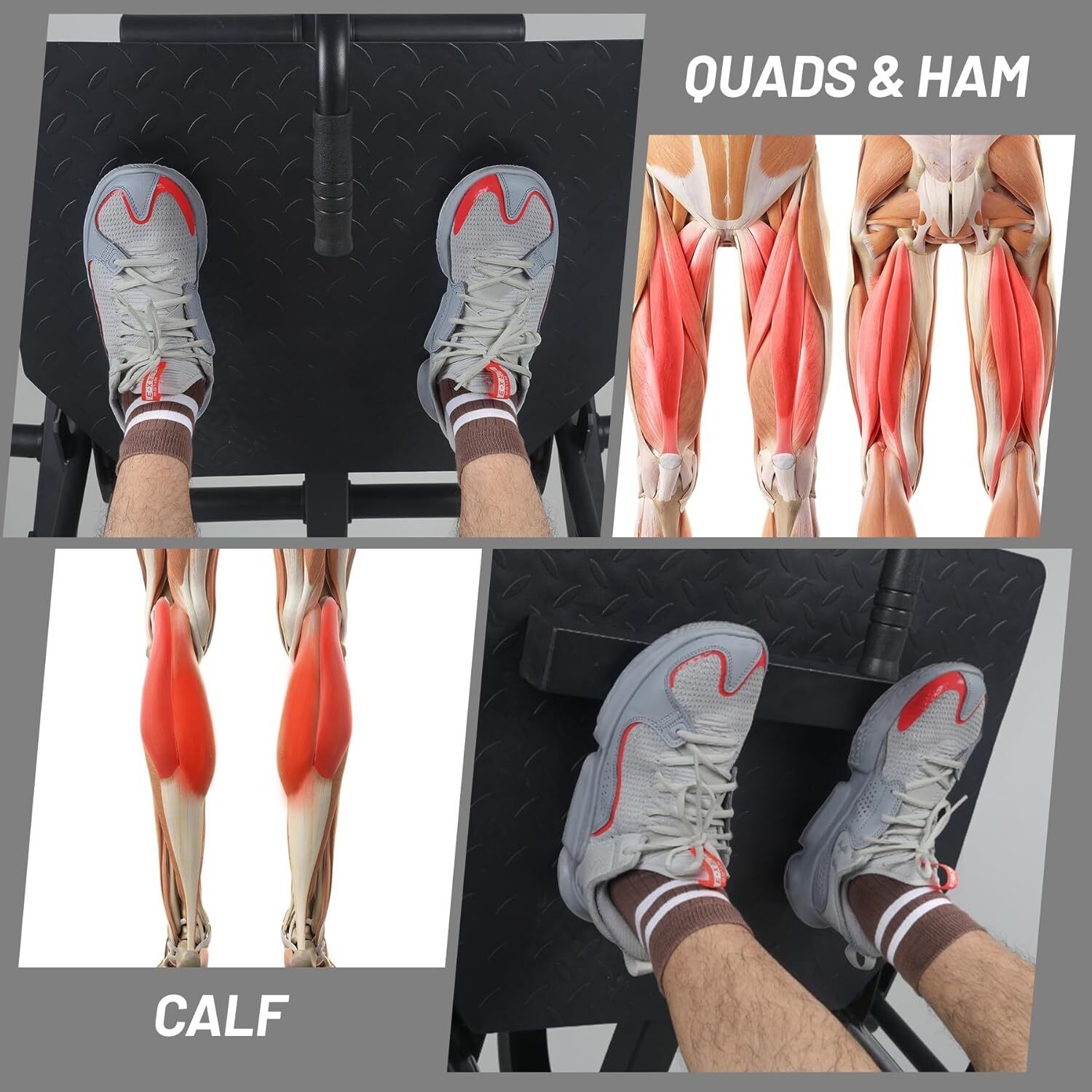 2000lb Leg Press Machine Professional Adjustable Leg Press Machines for Home US