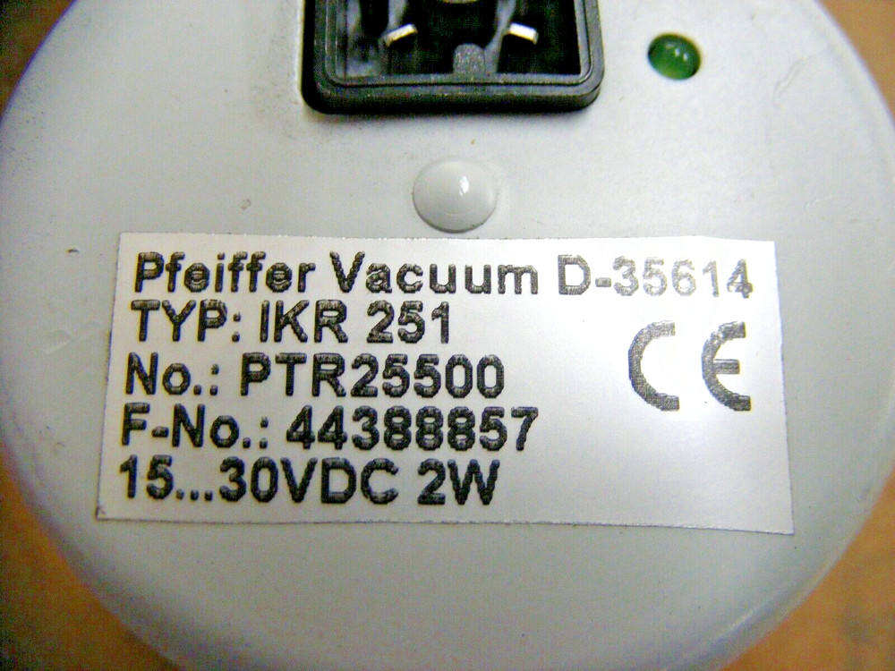 Pfeiffer Vacuum PTR25500 Compact Cold Cathode Gauge (gg)