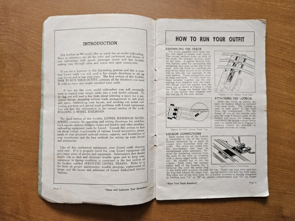 Instructions For Assembling And Operating Lionel Trains (1949)