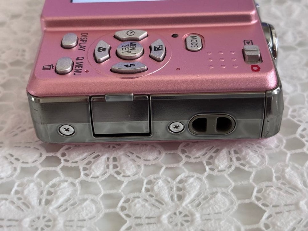 Panasonic LUMIX DMC-FS6 Digital Camera Pink Compact Tested Zoom Function