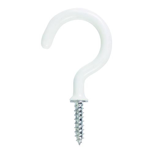 Timco - Cup Hooks - White