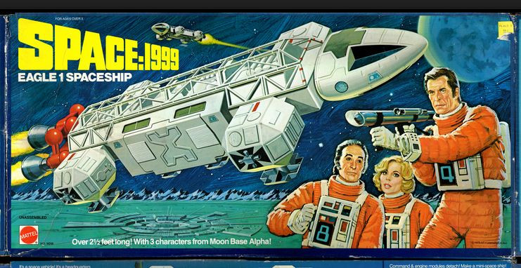 SPACE 1999 EAGLE ONE 1 MATTEL* MISSING BULKHEADS REPLACEMENT INSERTS 2 HEADS*