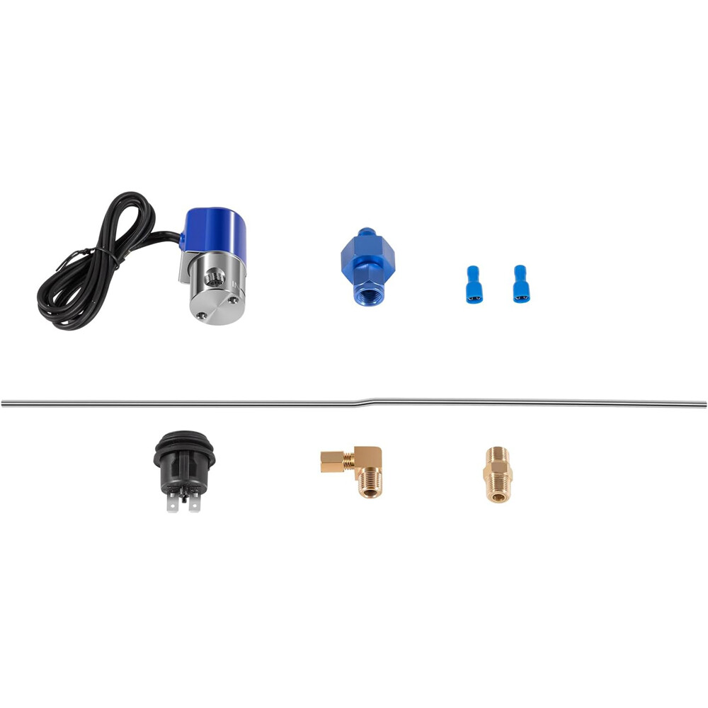 16030-4AN Line Purge Valve Kit Replacement Integrate with Nitrous Systems