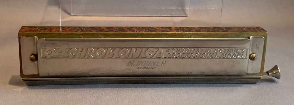Vintage 64 Chromonica Professional Model 280 Harmonica Key C, Hohner, Germany