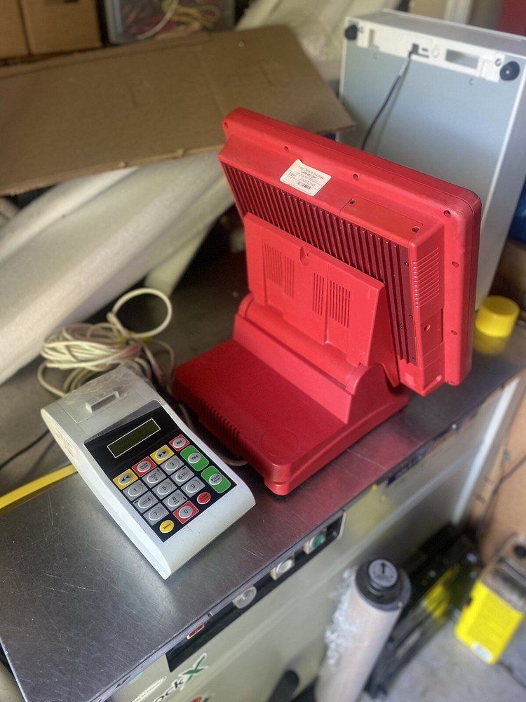 Blackstone Touch N Buy Machine + Key Pad W/ Windows XP Program Works Tested