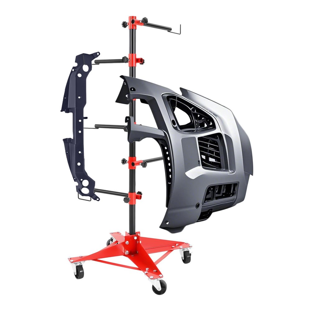 Auto Panel Tree Paint Stand Holder with Adjustable Center Post