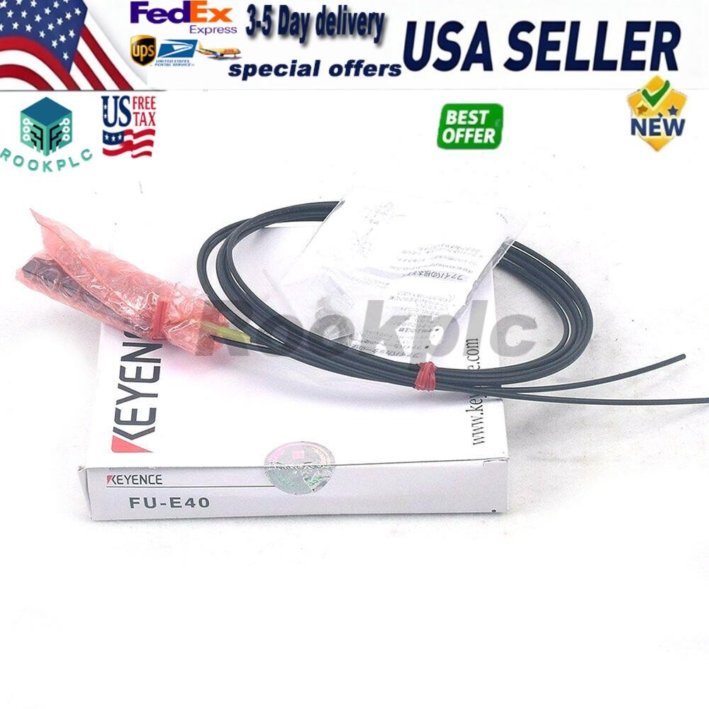 KEYENCE FU-E40 Fiber Optic Sensor NewKD