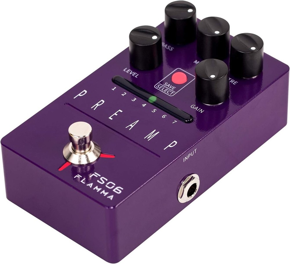Compact Digital Preamp Pedal - 7 Models & Easy Customization for All Levels