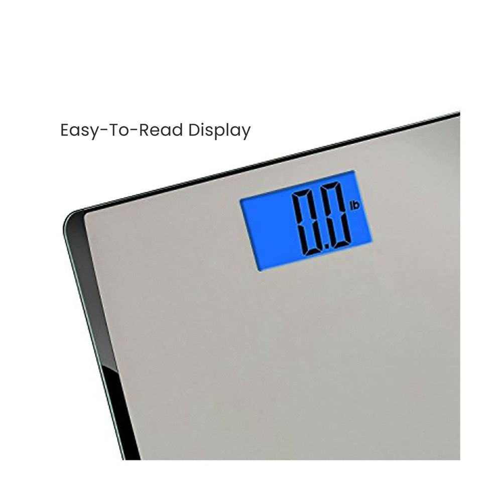 EatSmart Precision 550 Pound Extra-High Capacity Digital Bathroom Scale with ...
