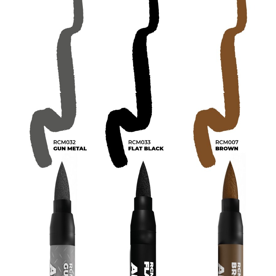 AK Interactive: Weapons - Acrylic Paint Marker Set - RCM103