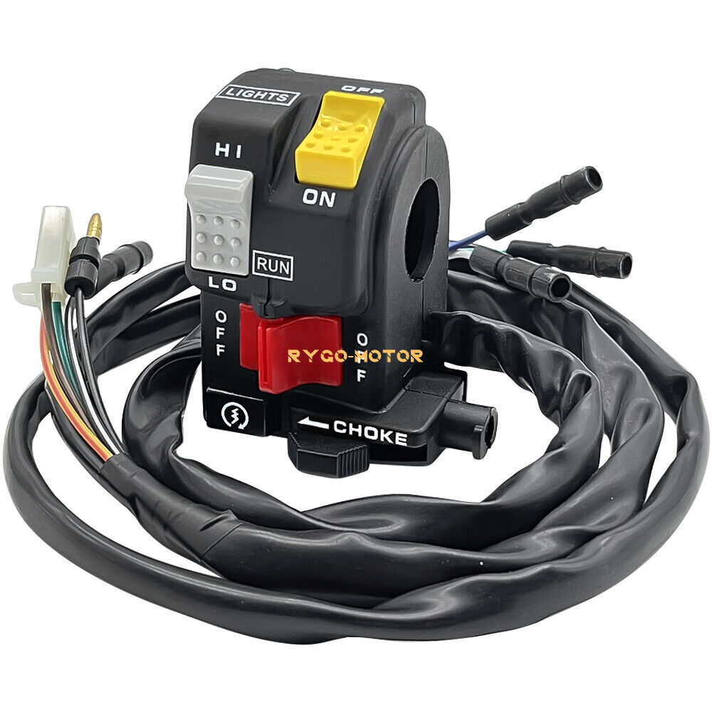 Handlebar Switch Start/Stop/Choke Light For Honda Fourtrax TRX300 TRX300FW 88-95