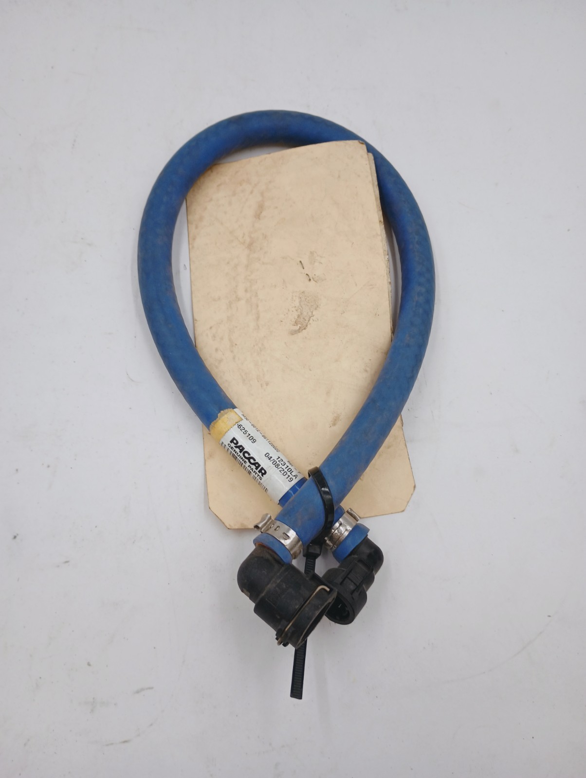 GENUINE OEM PACCAR M50-6012-861210600 BLUE SILICONE HEATER HOSE ASSEMBLY QUICK C