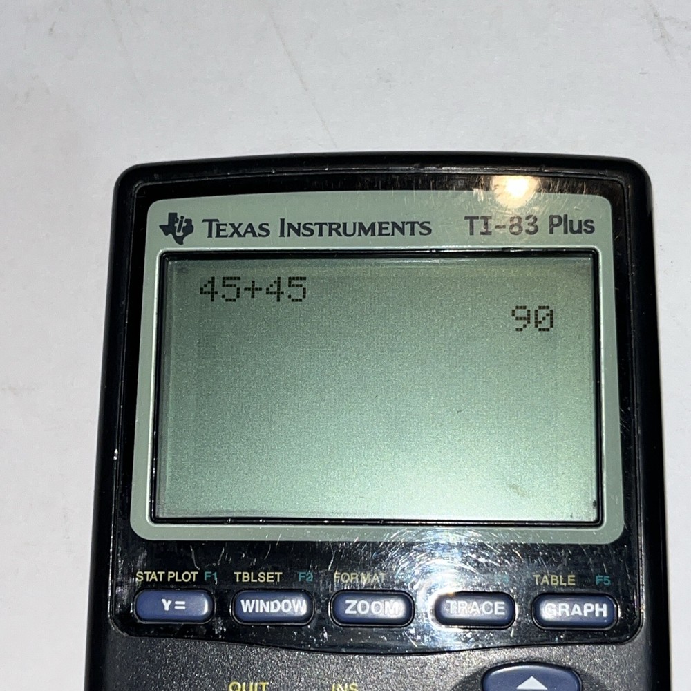 Texas Instruments TI-83-PLUS Black Graphing Calculator