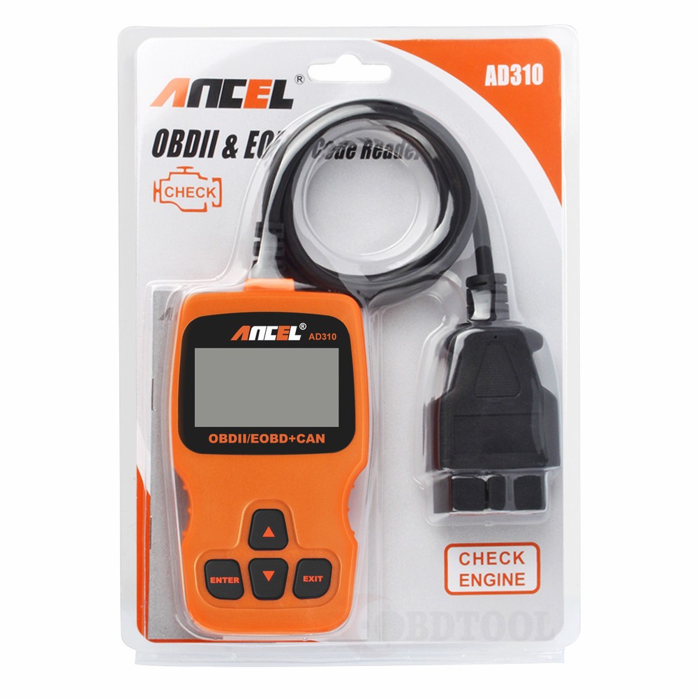 Ancel AD310 Automotive OBD2 Car Scanner Check Engine Code Reader Diagnostic Tool