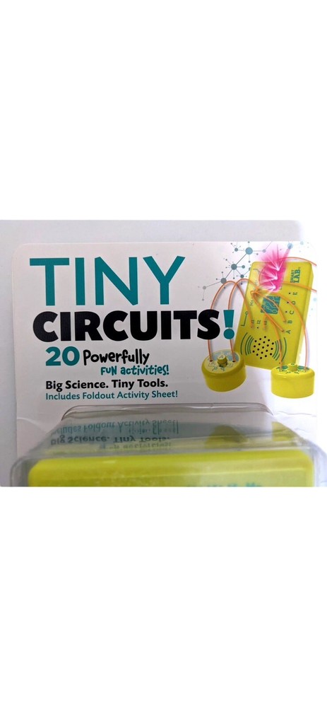 NEW SmartLab Tiny Circuits STEM Kit – 12-Piece Electronics Set, MSRP $29.99