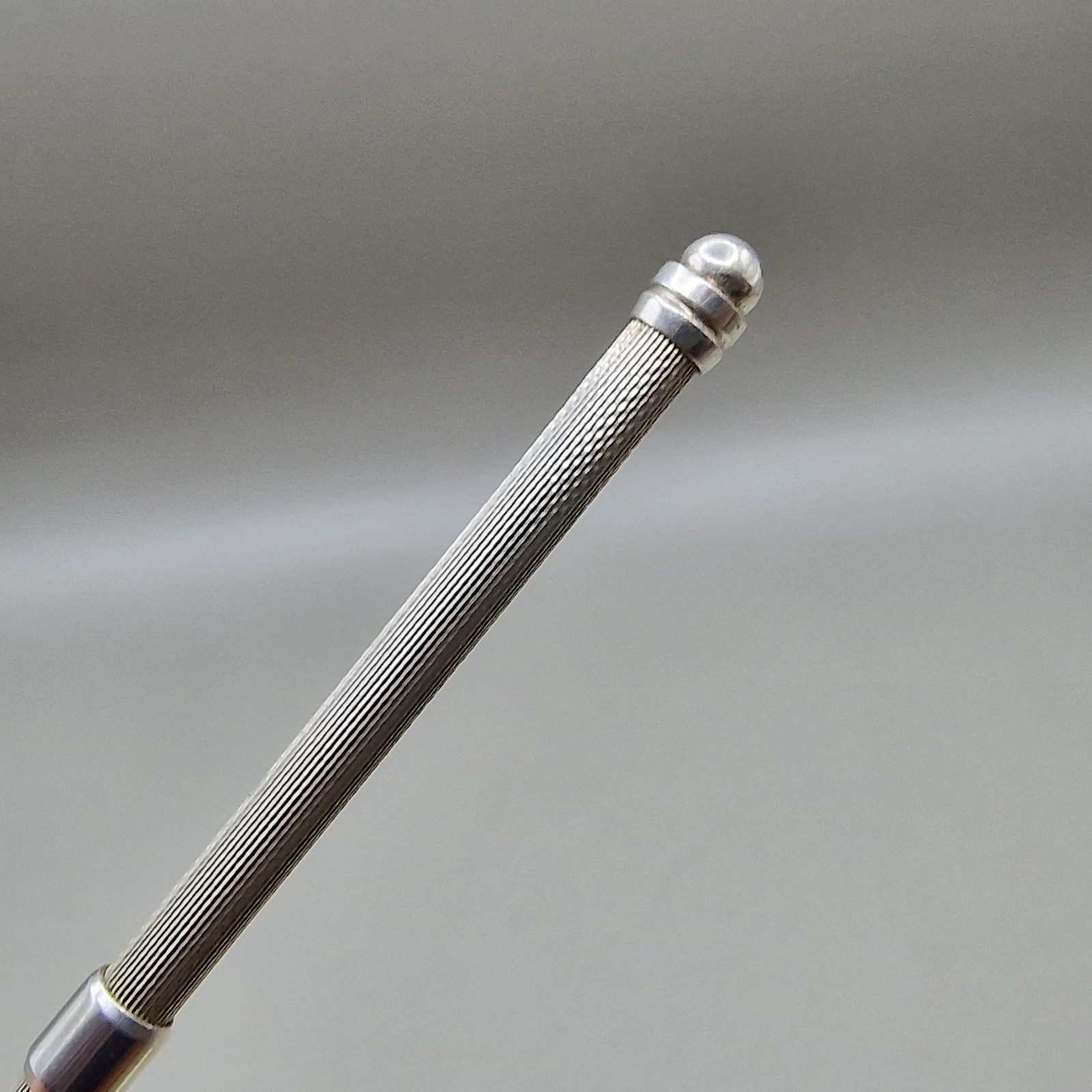 Sterling Silver Cocktail Swizzle Stick by Ramsden & Roed Ltd, London 1983