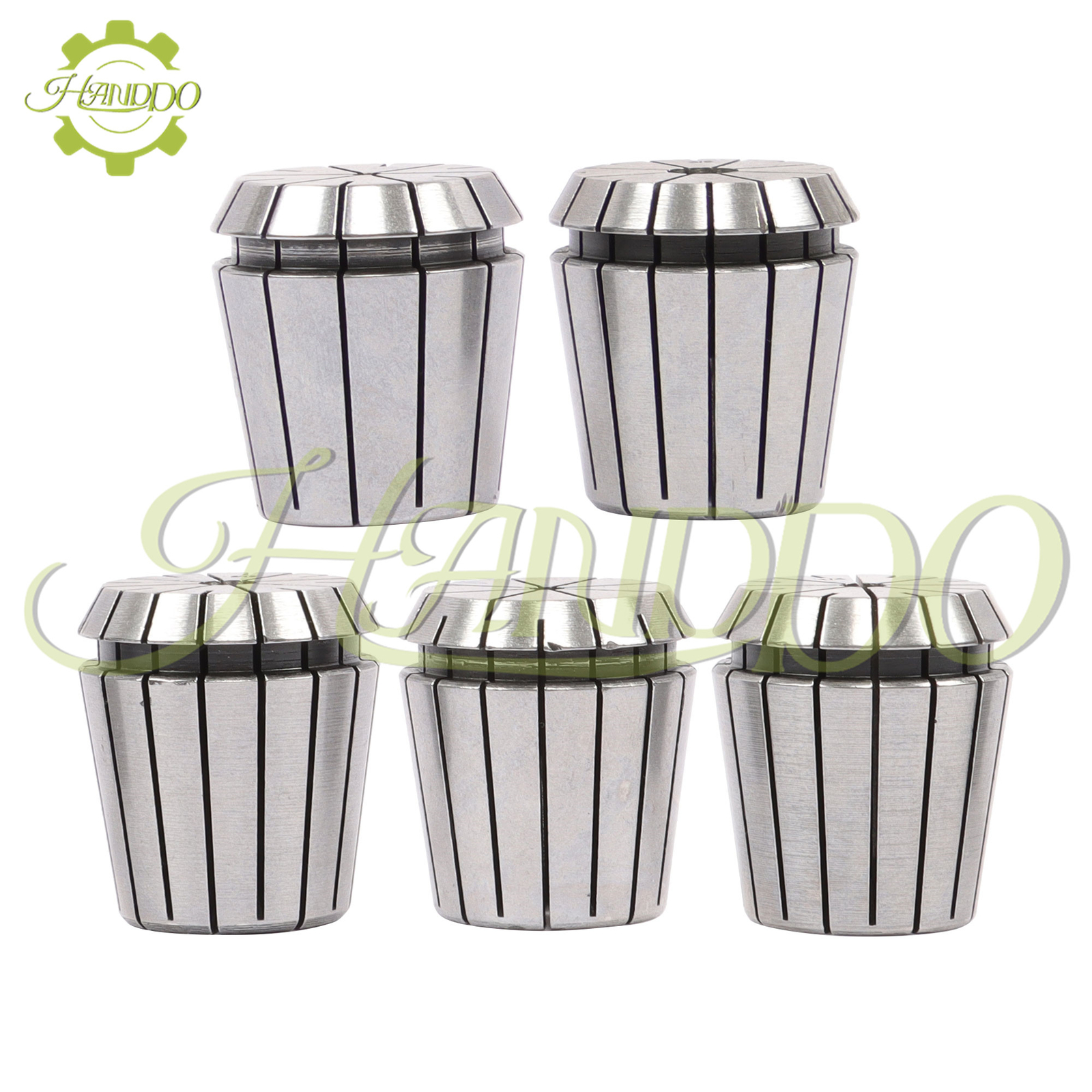 15Pcs ER40 Collet Set R8 Shank Chuck Tools for Milling Machine, lathe, Drilling