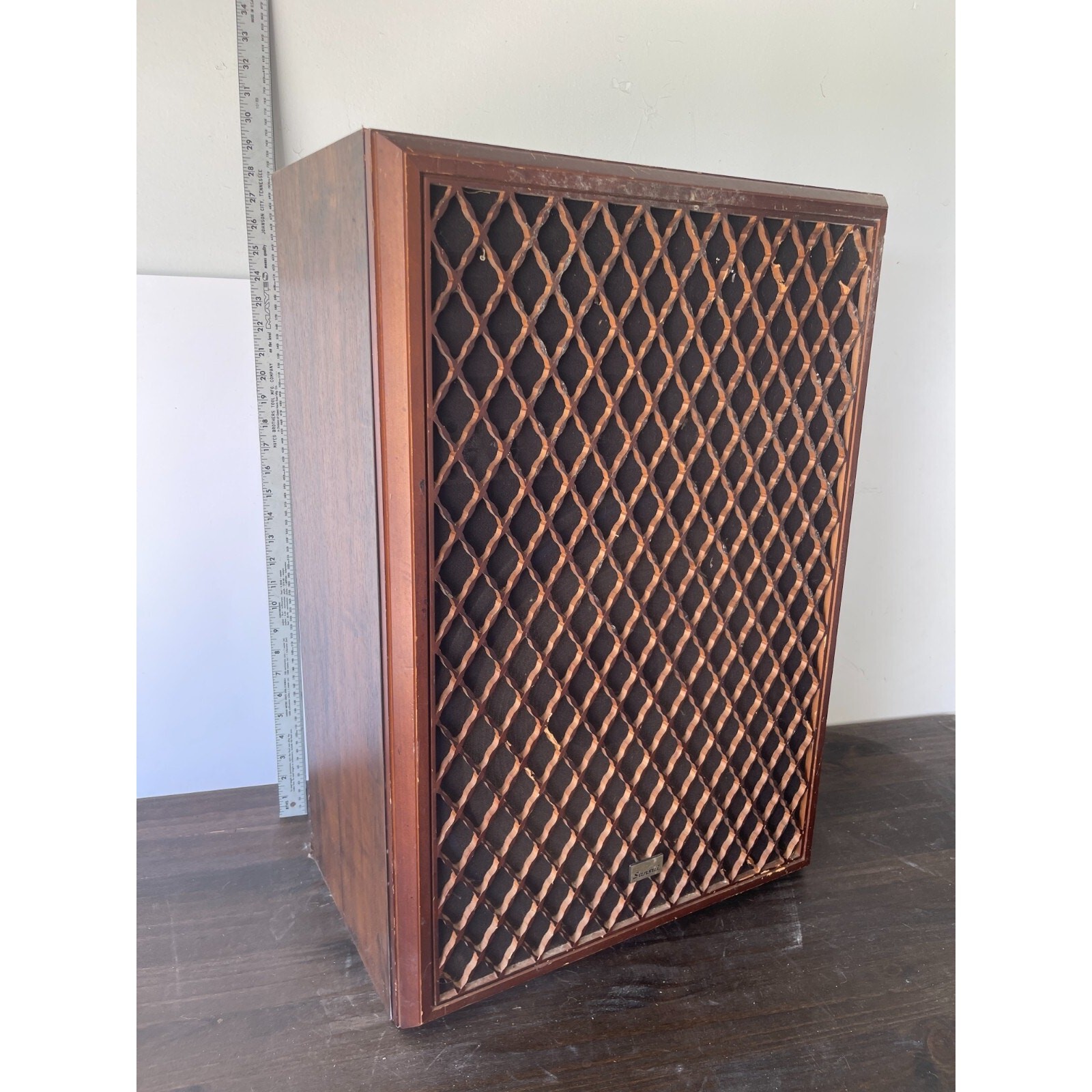 Sansui SP-Z9 II Vintage 5-Way 6-Speaker (Single) Japan 320W Wood Cabinet