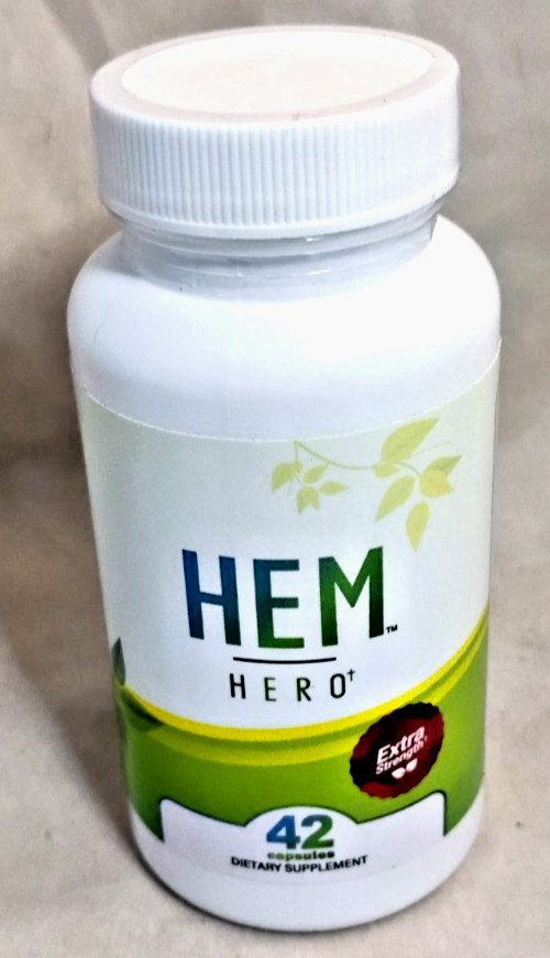 Hem Hero® Extra Strength Natural Herbal Formula for Hemorrhoid Comfort & Support