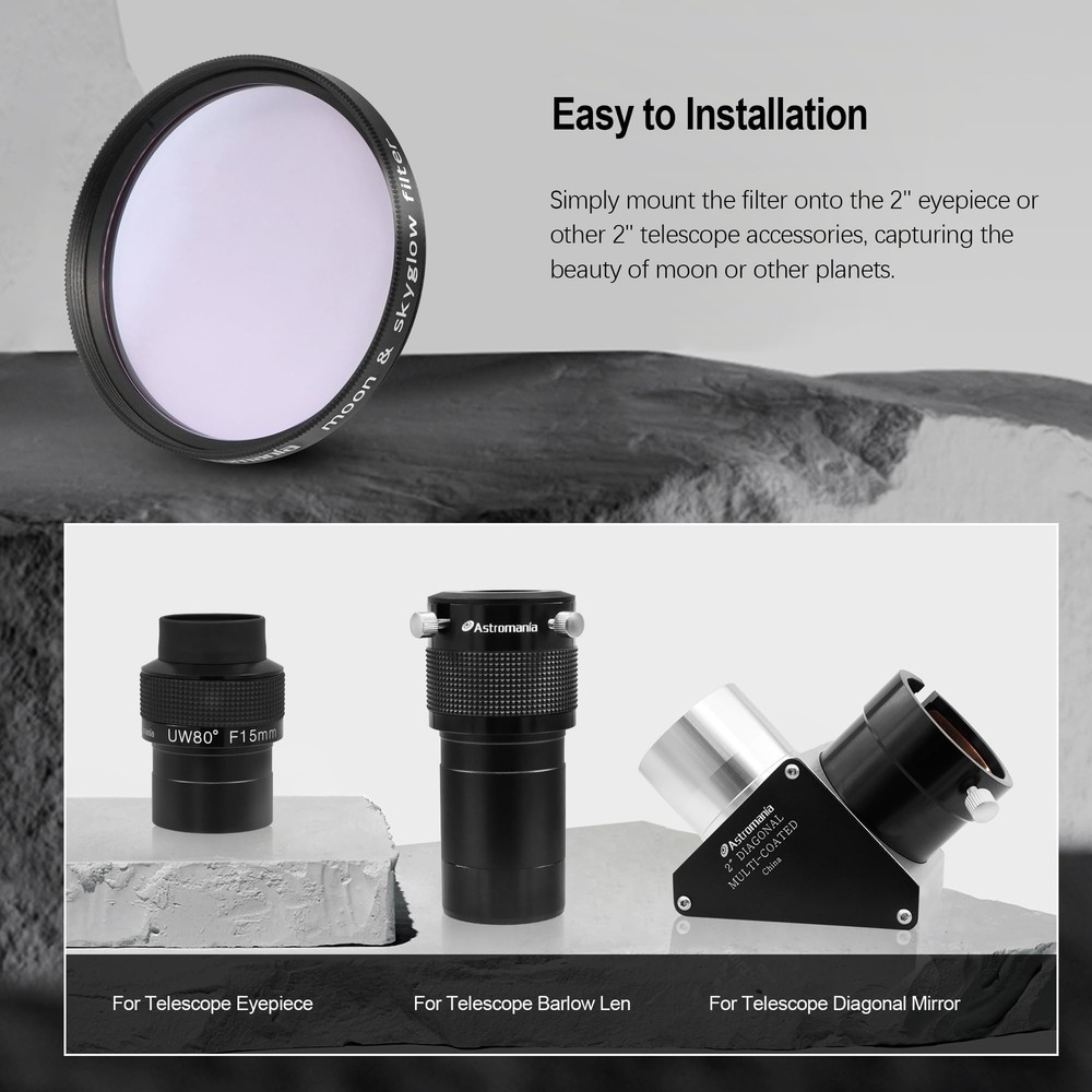 2" Moon/Skyglow Filter