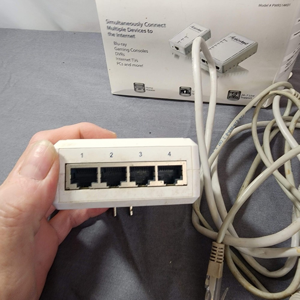 ACTIONTEC 500 Mbps 4-Port Hub ONLY