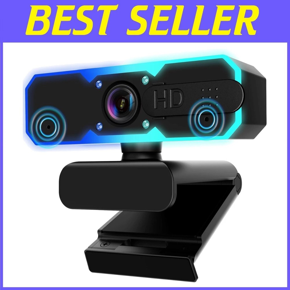 Streaming Camera with Microphone & RGB Light