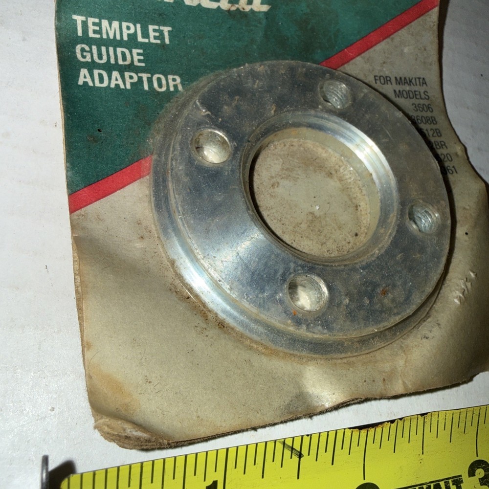 RouterTemplate Guide Bushing Adaptor Makita Tool Multiple Models Packing Damaged