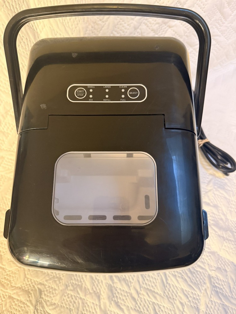 Iceman Dual-Size Countertop Ice Maker Machine, Portable, Creates 2 Cube Sizes