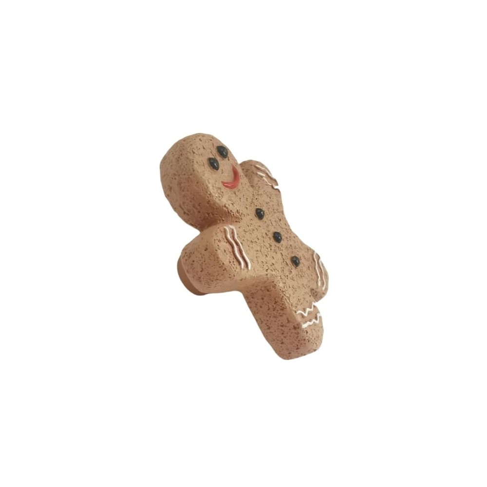 Gingerbread Men Drawer Pulls Cabinet Knobs Hand Painted Resin Dressing Table ...